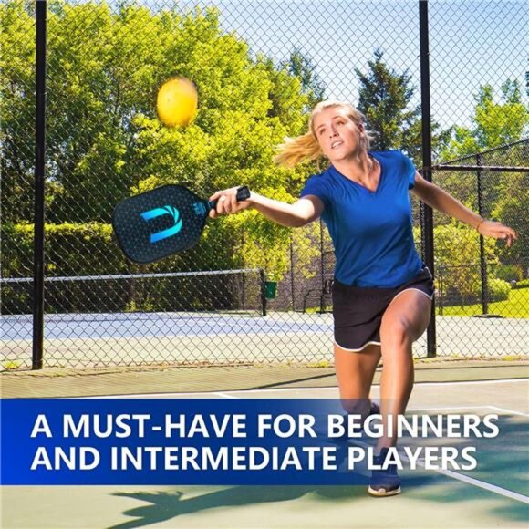 Pickleball Paddles Set of 2 - Graphite Surface with High Grit & Spin - Picture 7 of 8